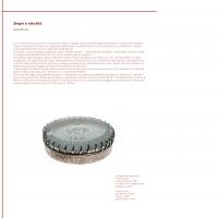 anna fornari side a-double ring 2012- silver 925%, sealing wax