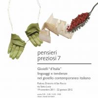 handbook pensieri preziosi 7 – Gioielli d’Italia languages and tendencies in Imprimenda Editions, critic introduction by Luisa Bazzanella Dal Piaz pag 44,45,46,47,48,49,111 and cover